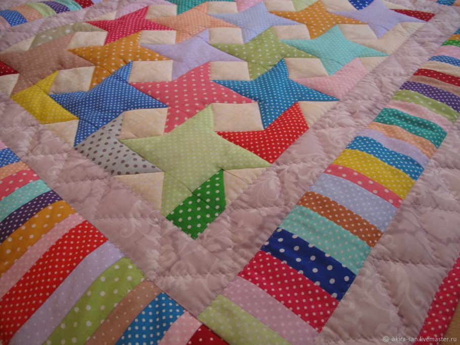 Детское лоскутное одеяло