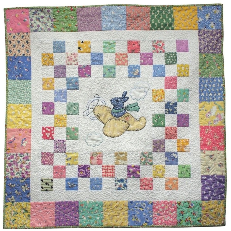 Детские одеяло печворк