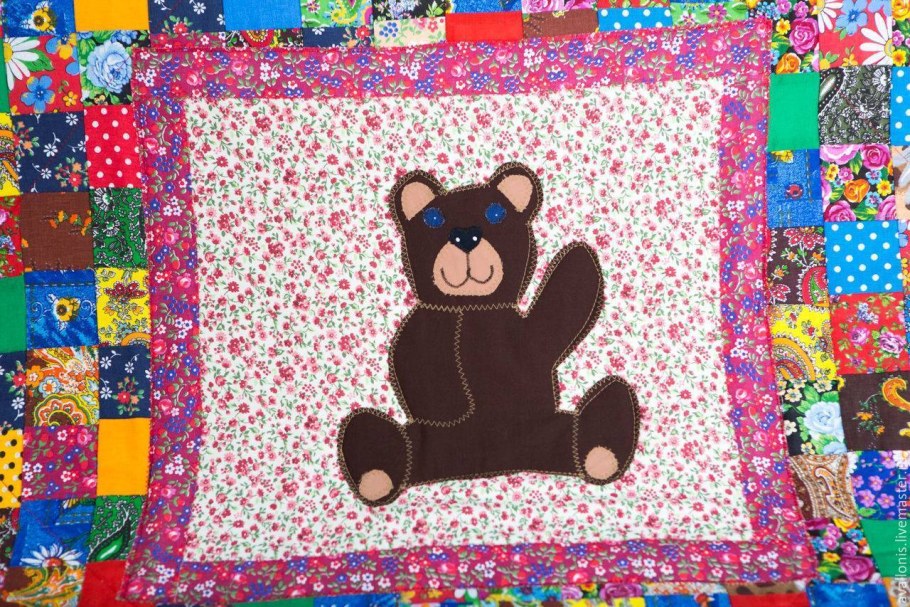 Детские одеяла пэчворк