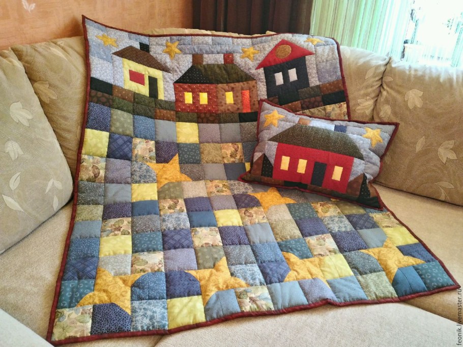 Лоскутные одеяла для детей