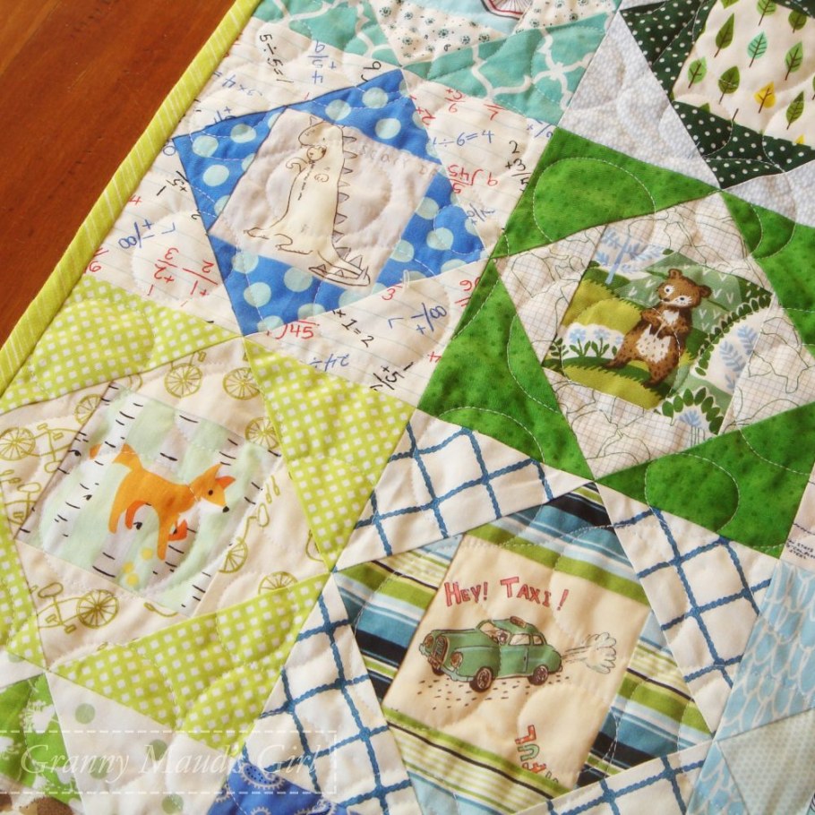 Лоскутные одеяла для детей