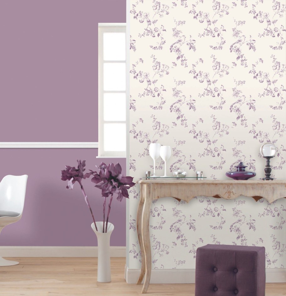 Обои компаньоны в интерьере кухни