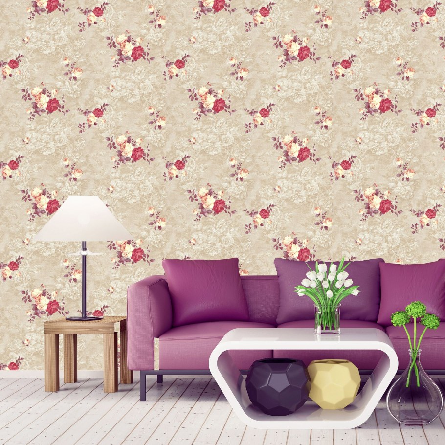 Обои Сакура в интерьере