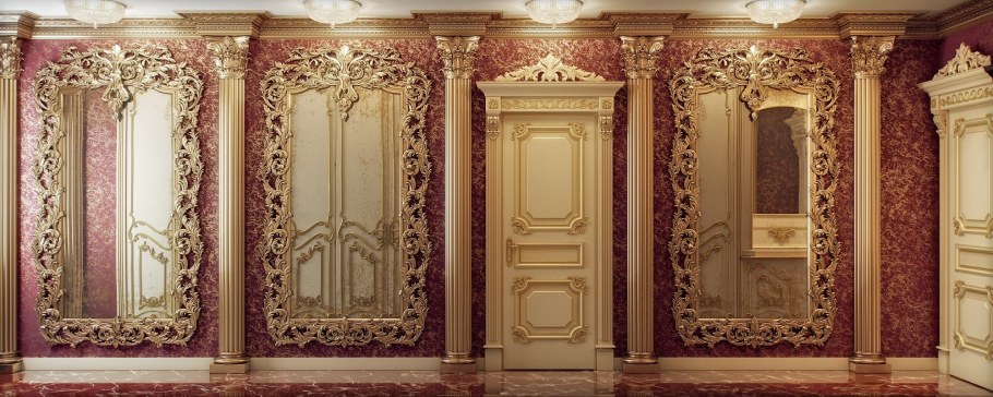 Зеркала в эпоху ампира