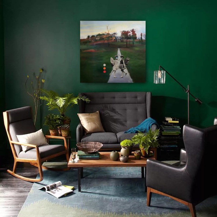 Изумрудные оттенки Dulux