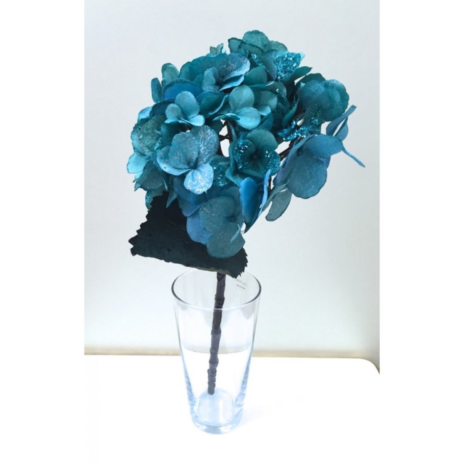 Бирюзовая гортензия стабилизир