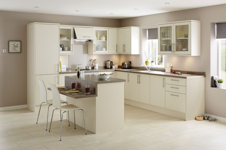 Кухня цвет айвори