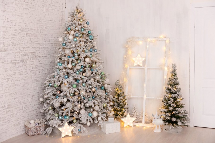 Елка Альпийская заснеженная