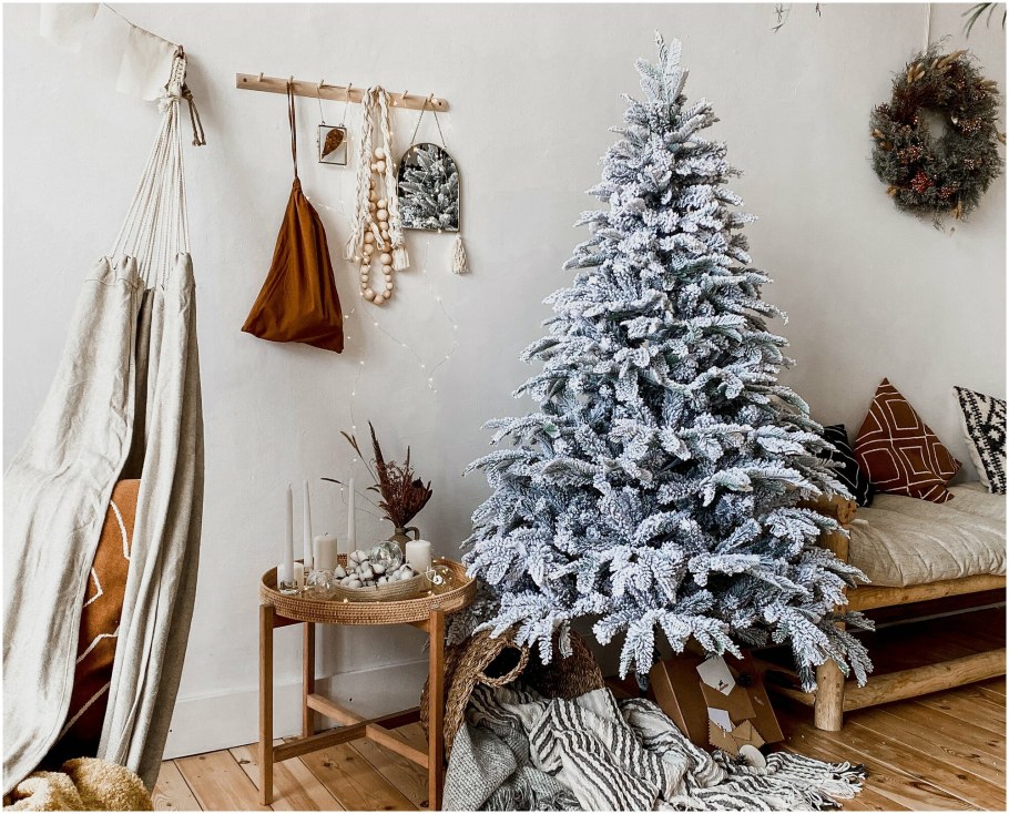 Kaemingk ель искусственная Альпийская заснеженная 2.1 м