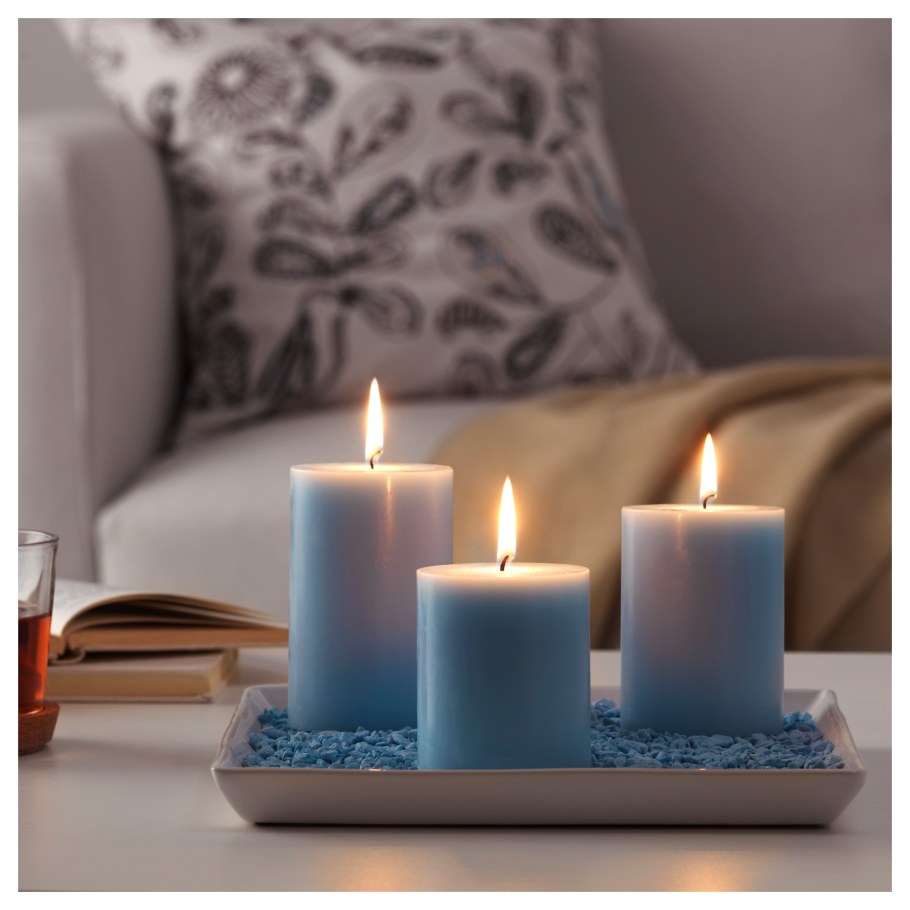 Комната со свечами