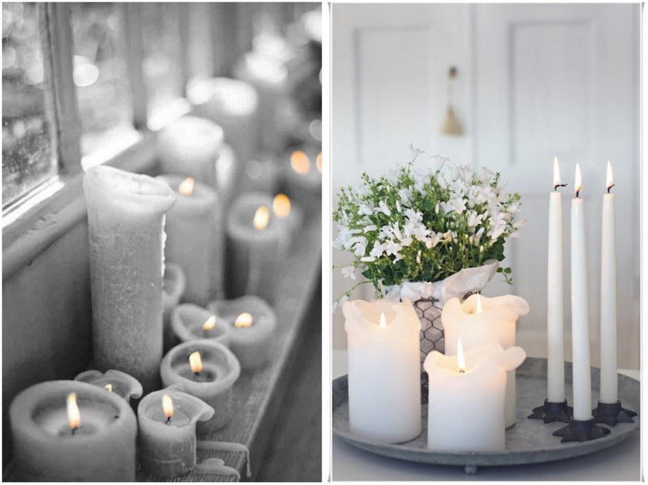 Интерьерные свечи