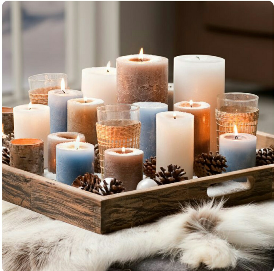 Свечи декор