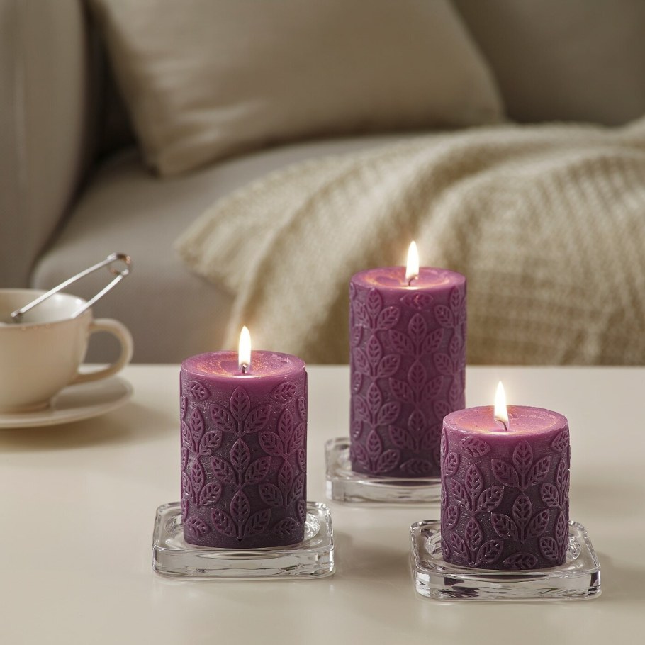 Свечи икеа 3 шт