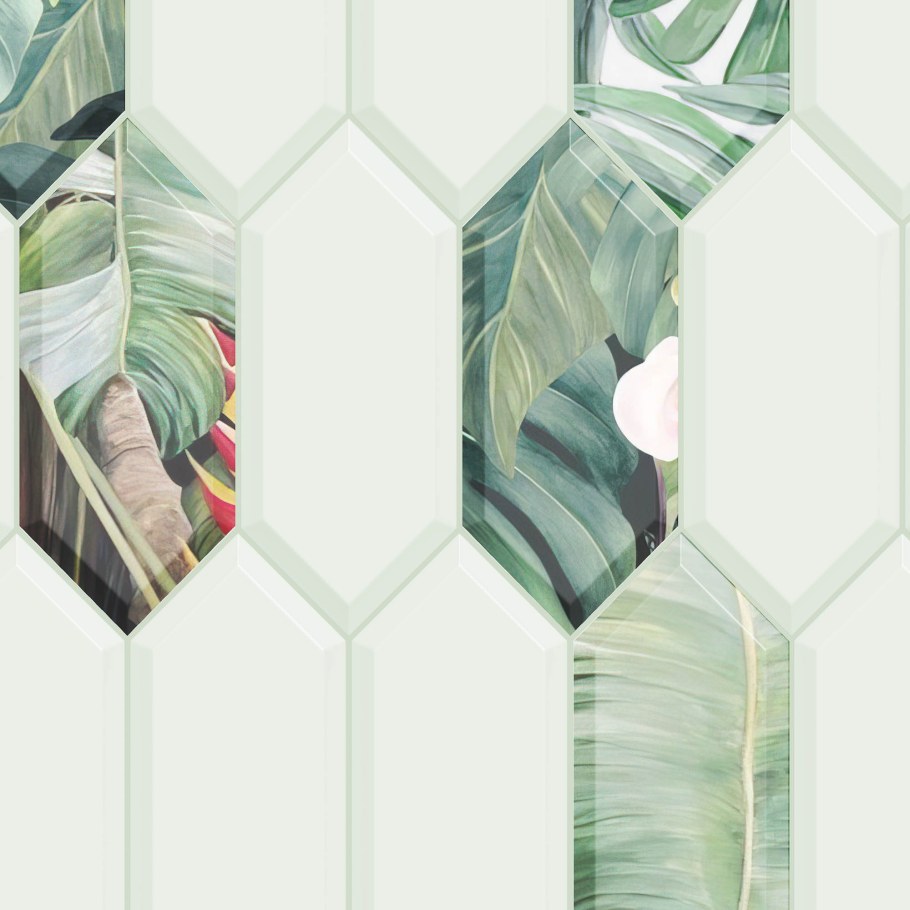 Панель ПВХ С цифровой печатью "Валери" вставка 2700x375x9 мм