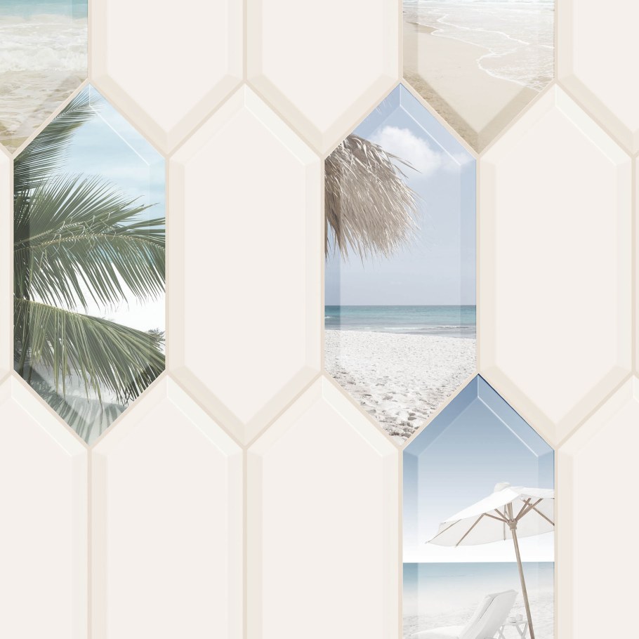 Панель ПВХ С цифровой печатью "терраццо" вставка 2700x250x9 мм