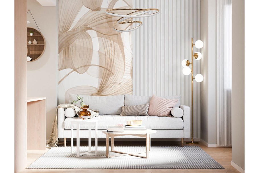 Софа в стиле Сканди