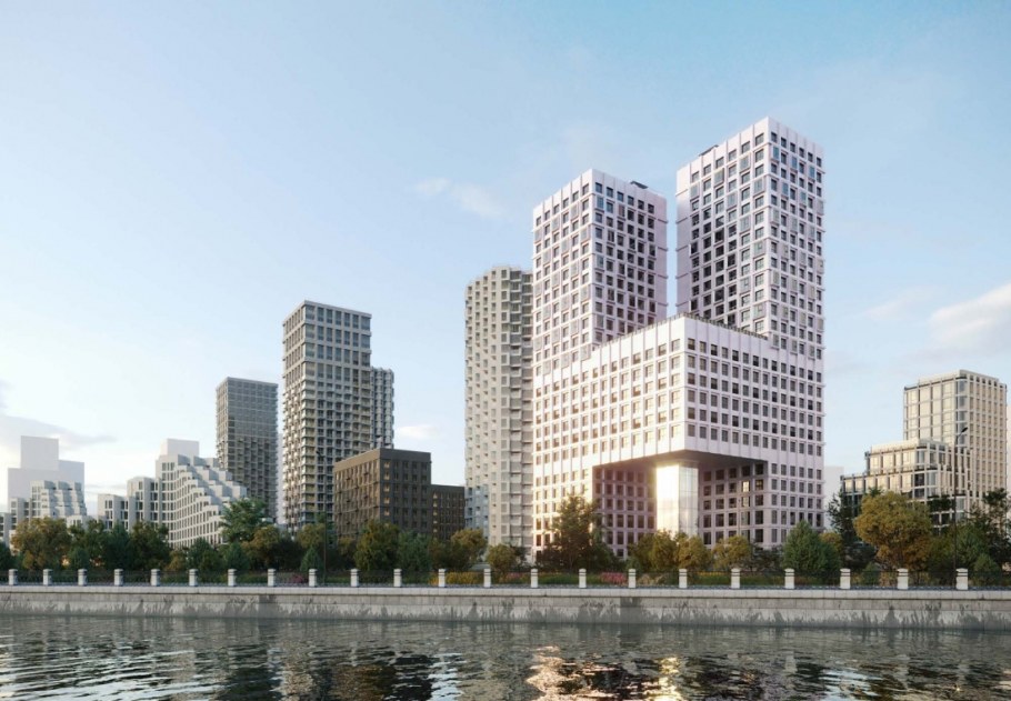 ЖК на набережной Москва