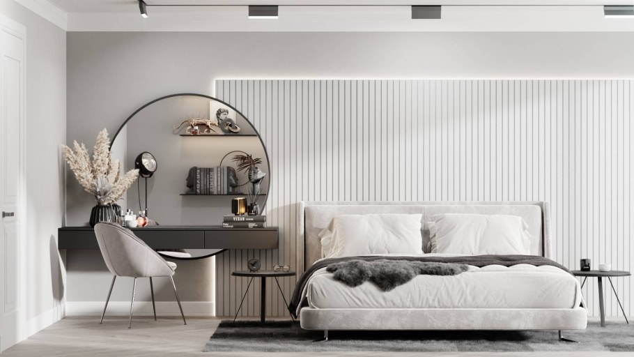 Реечная стеновая панель МДФ Ликорн орех американский