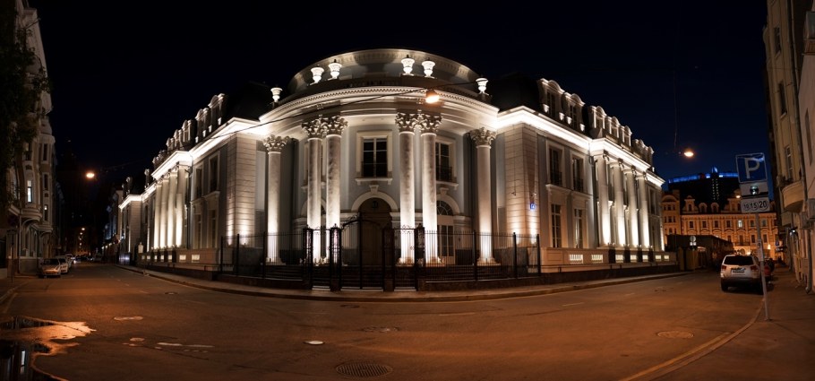 Архитектурная подсветка зданий