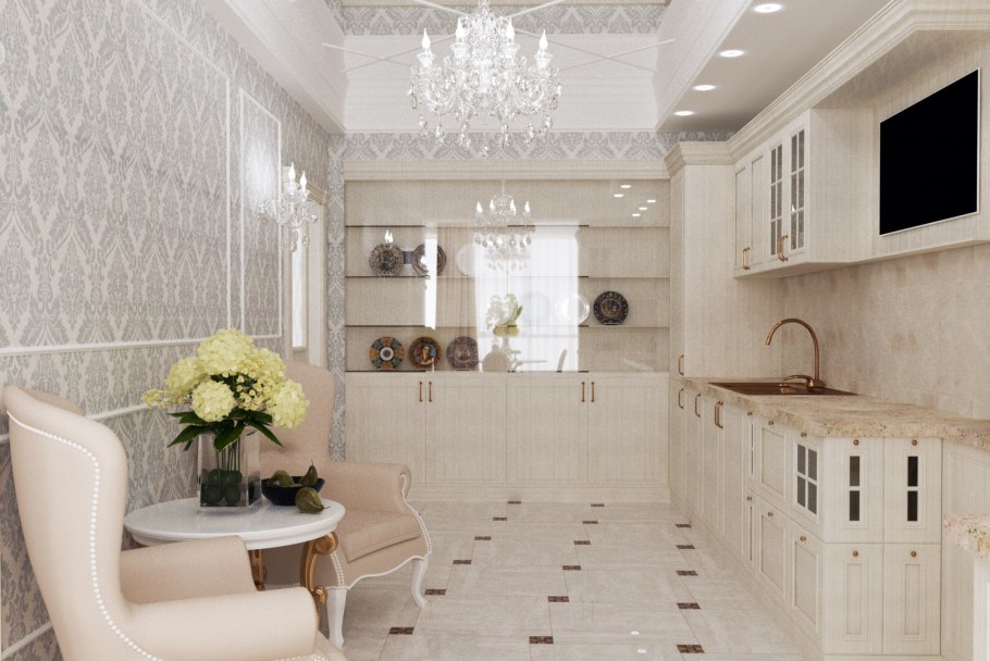 Кухня Тиффани Неоклассика