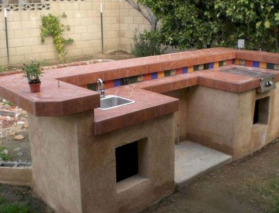 Столешница для летней кухни