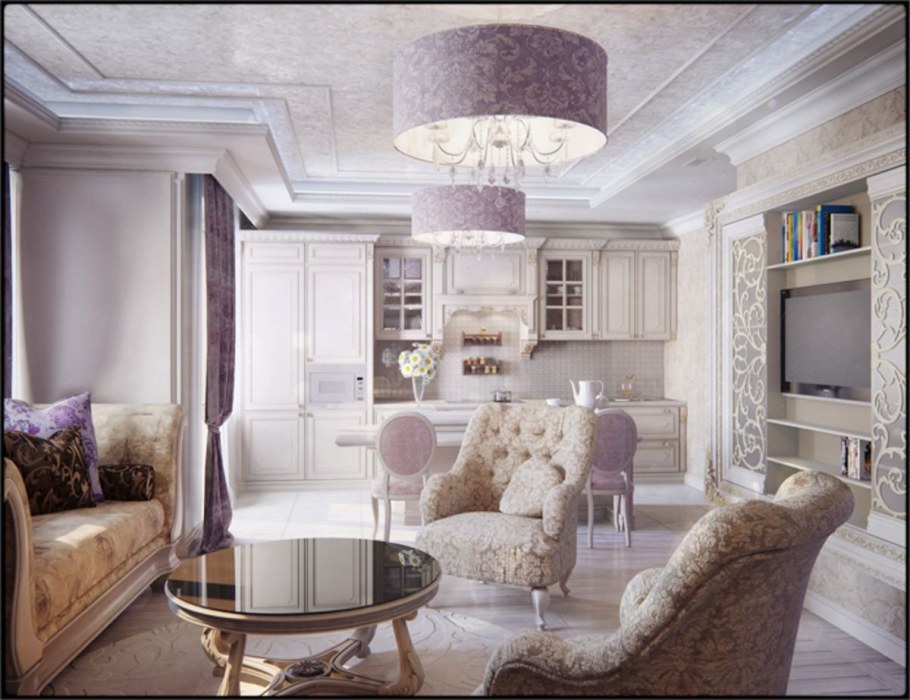 Гостиная Неоклассика