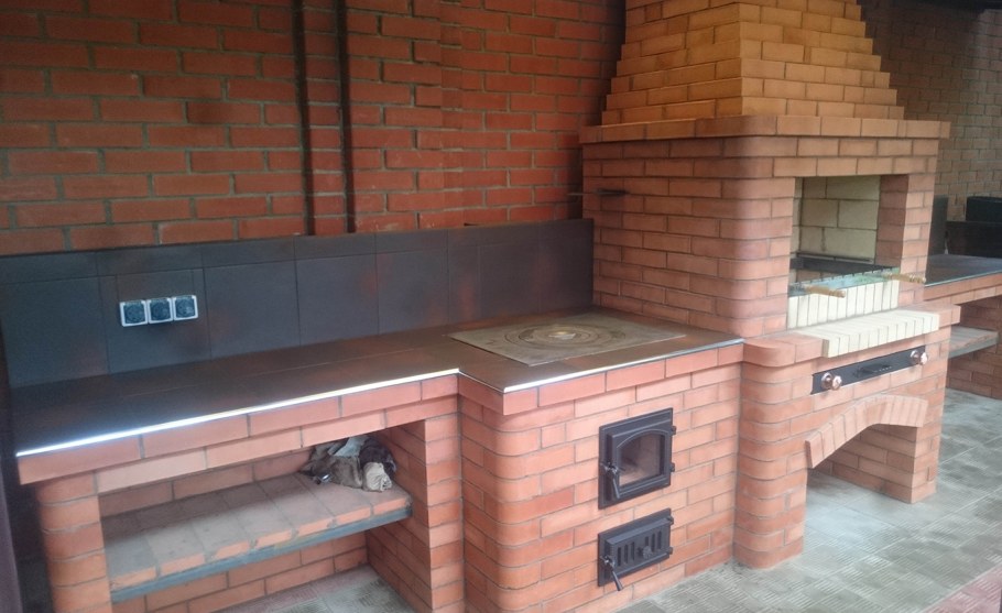 Столешница для барбекю