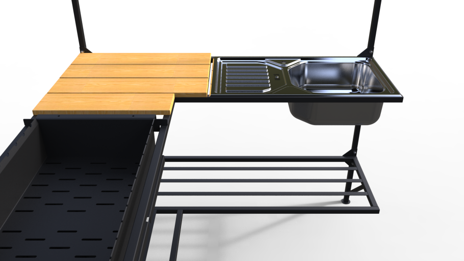 Стол-мойка Ariva-ty115