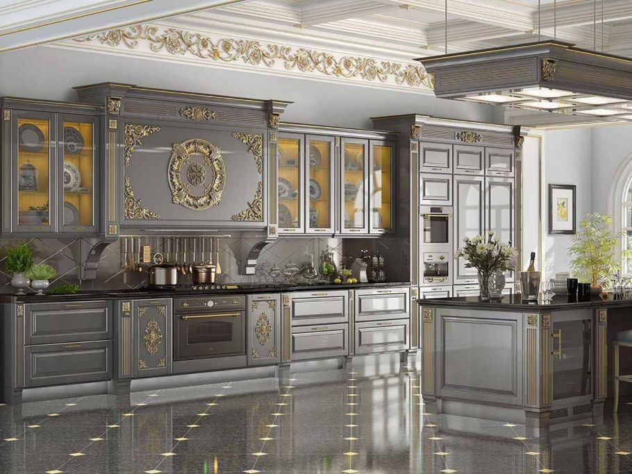 Кухня в стиле Ампир