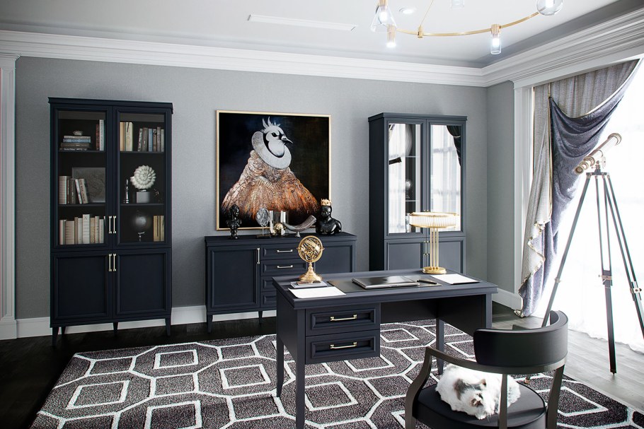 Шкаф витрина Орландо Ангстрем