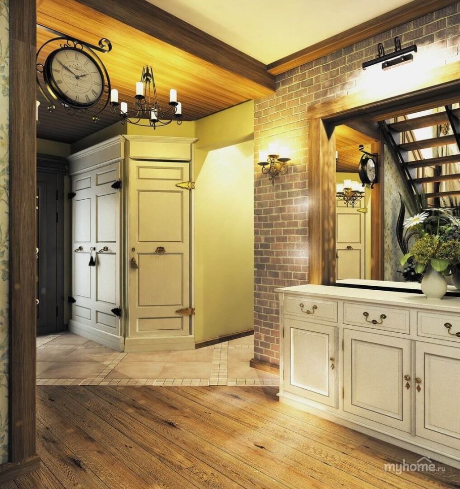 Прихожая в загородном доме