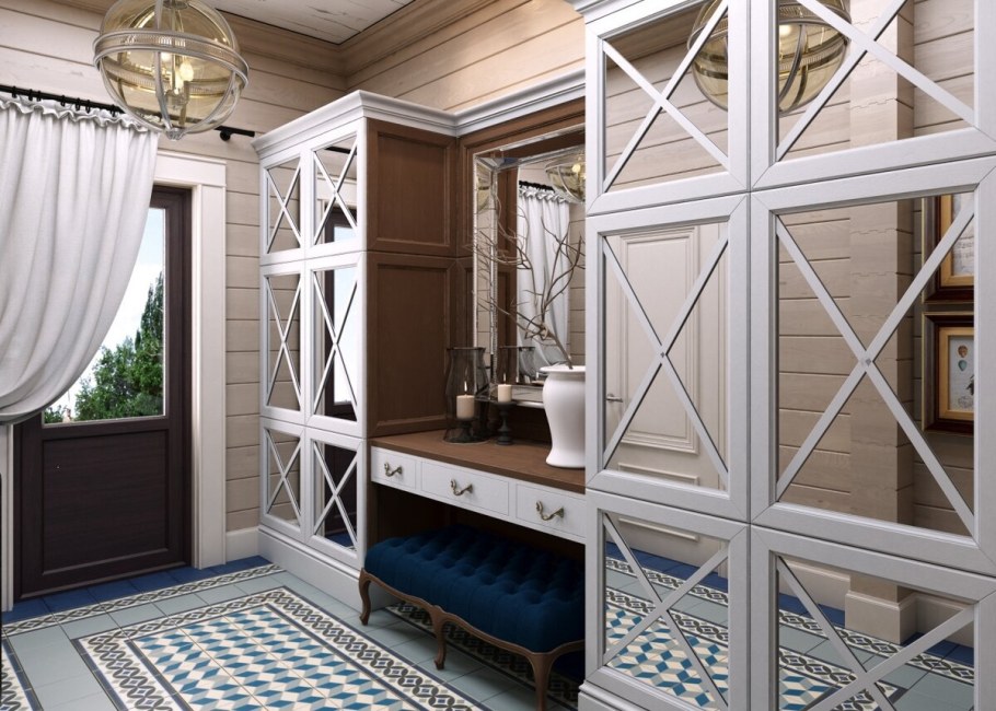 Прихожая в стиле Прованс