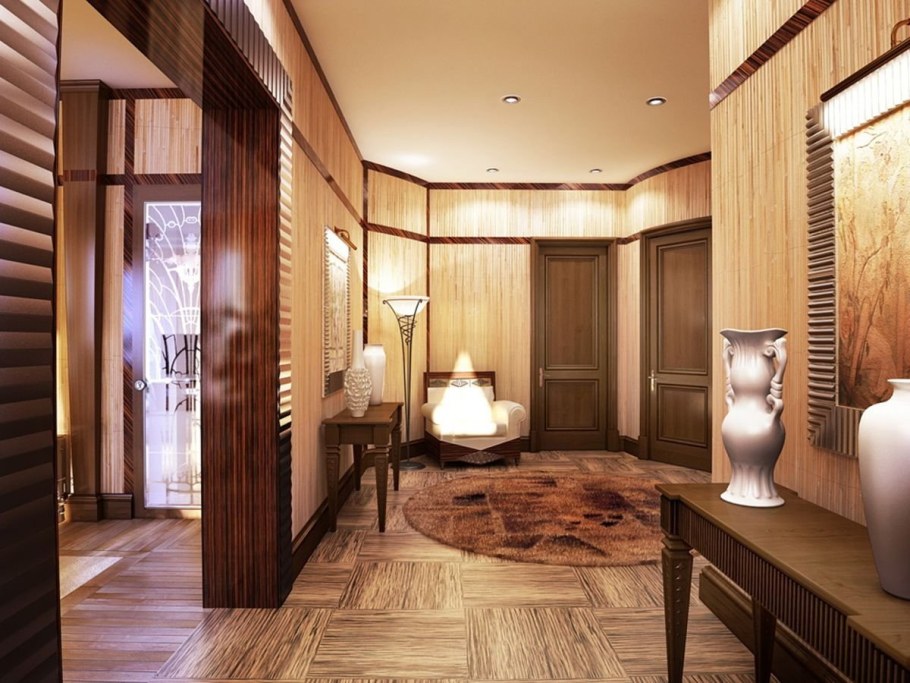 Коридор в загородном доме