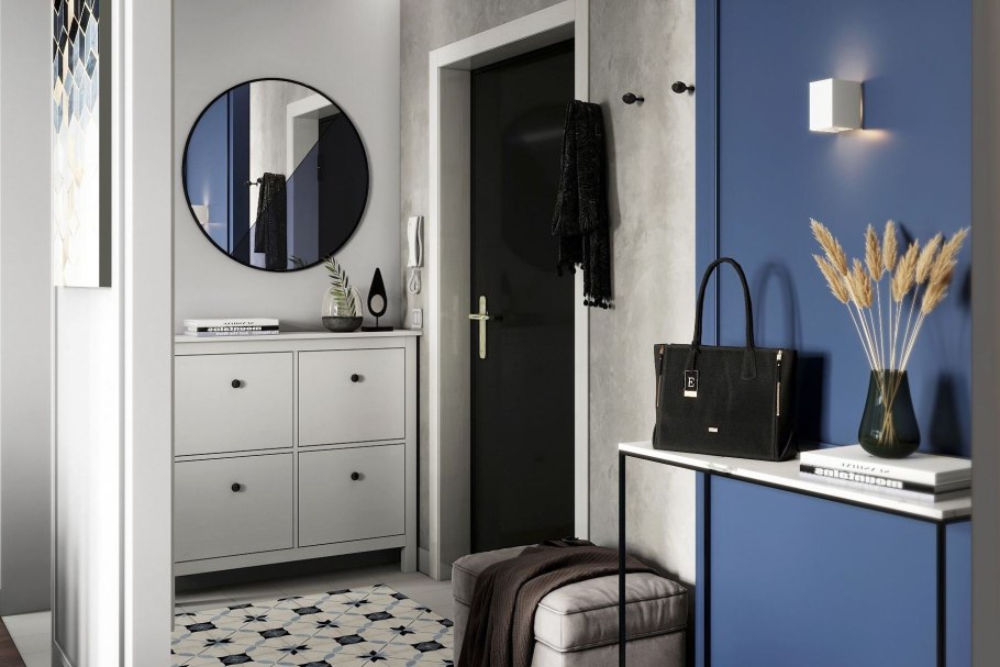 Прихожая в скандинавском стиле