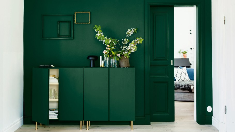 Изумрудный цвет в интерьере