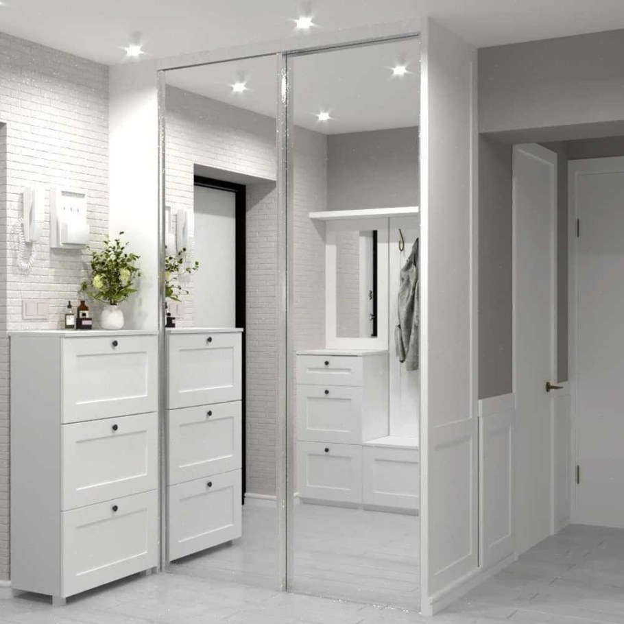 Прихожая Глосс белый глянец