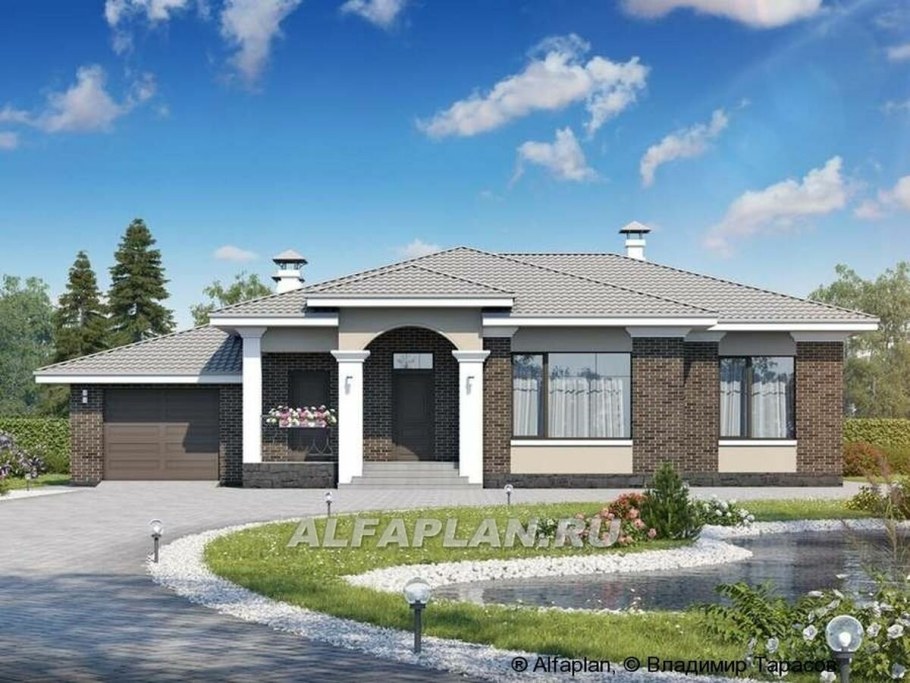 Альфаплан Жасмин с гаражом