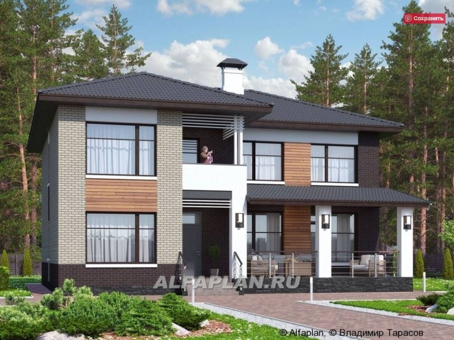 Альфаплан Ренуар фото готового дома