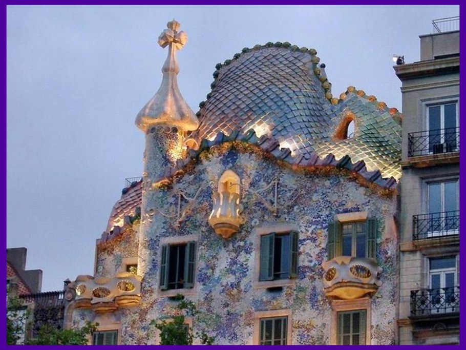 Испания архитектура Антонио Гауди