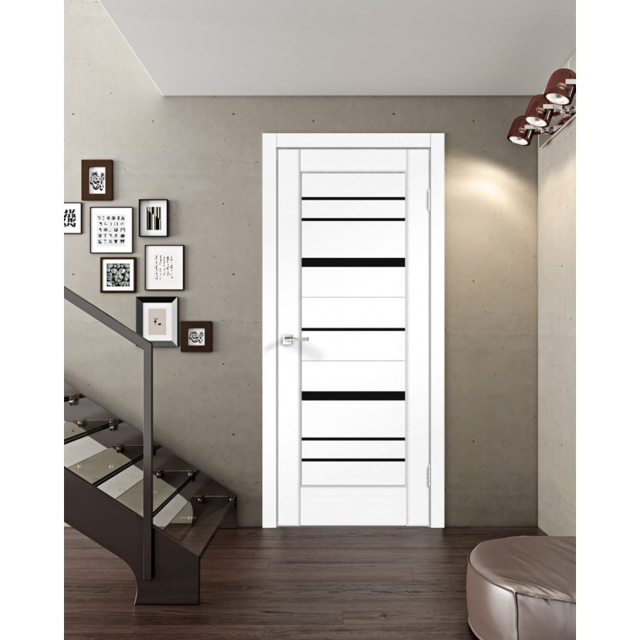 Двери ясень серебристый в интерьере