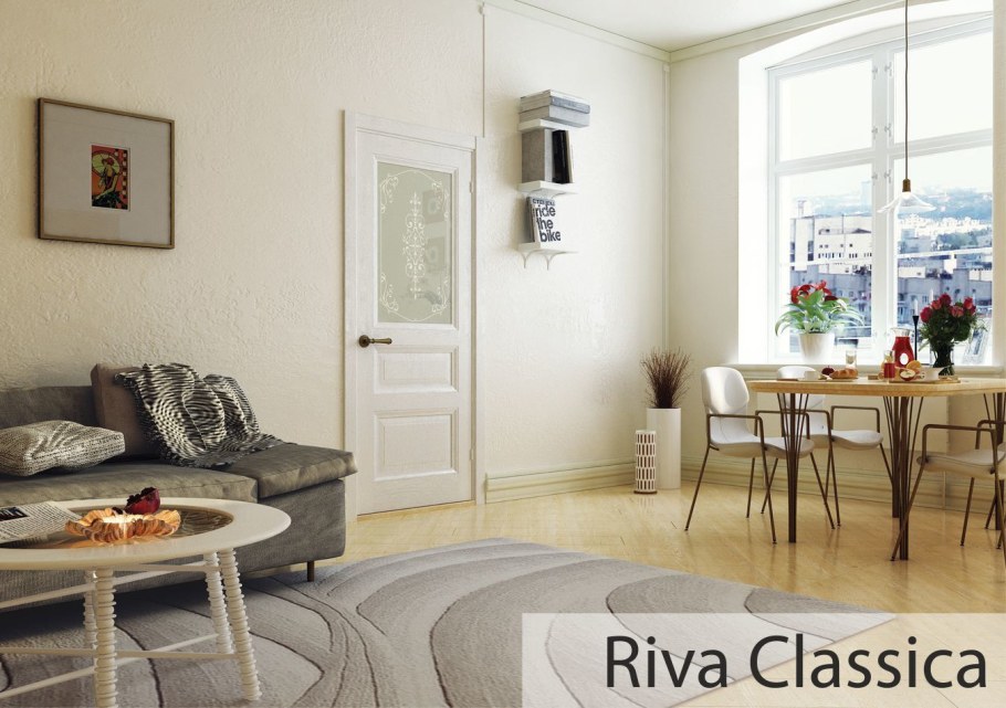 Белые межкомнатные двери в интерьере