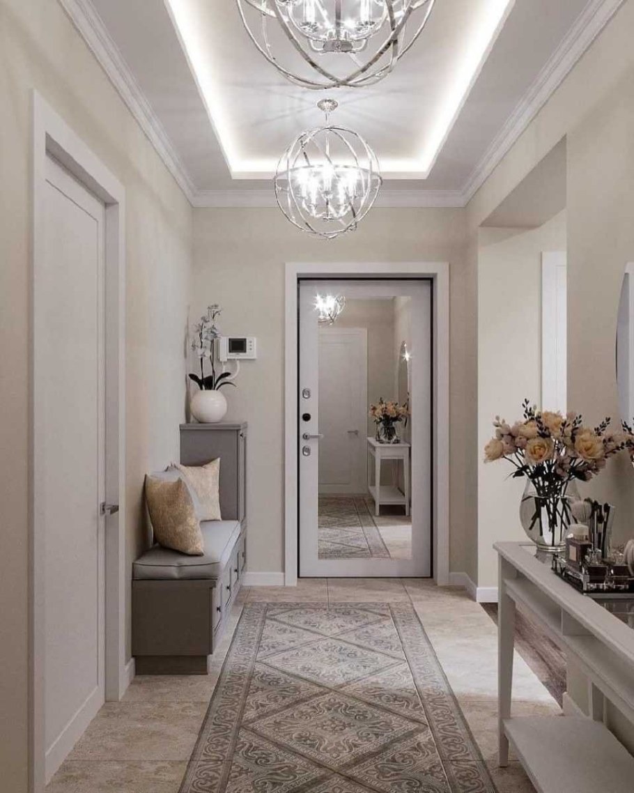 Прихожая в сттилесовременной классики