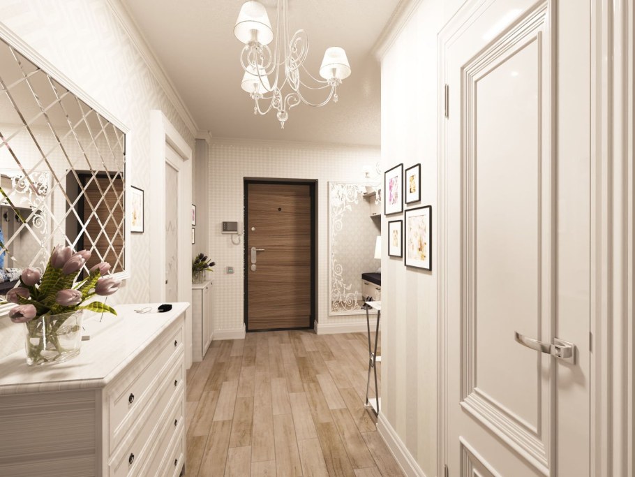 ЛАЙФМЕБЕЛЬ прихожая белая фортуна1700