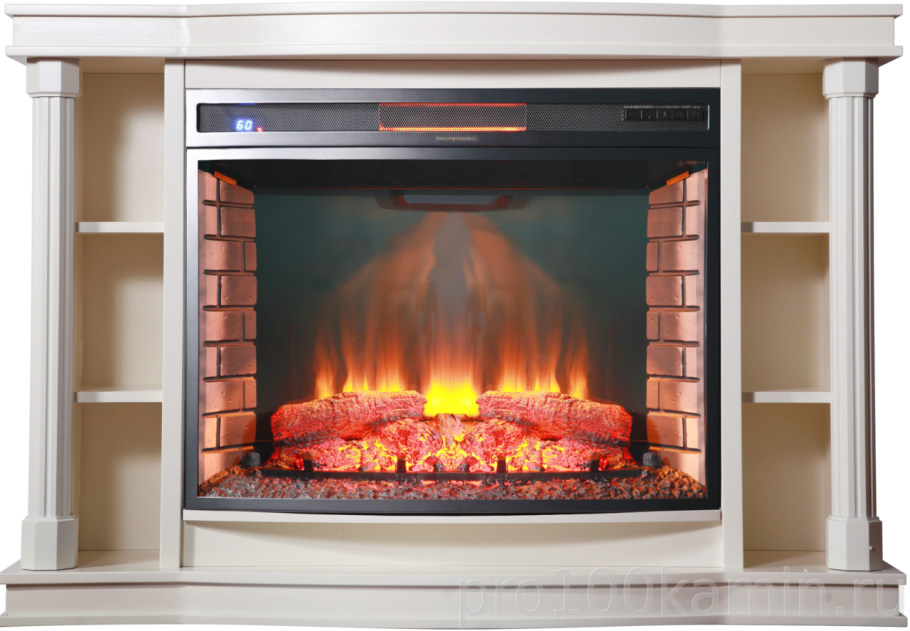 Каминокомплект giant (Джайнт) с очагом Panoramic 33