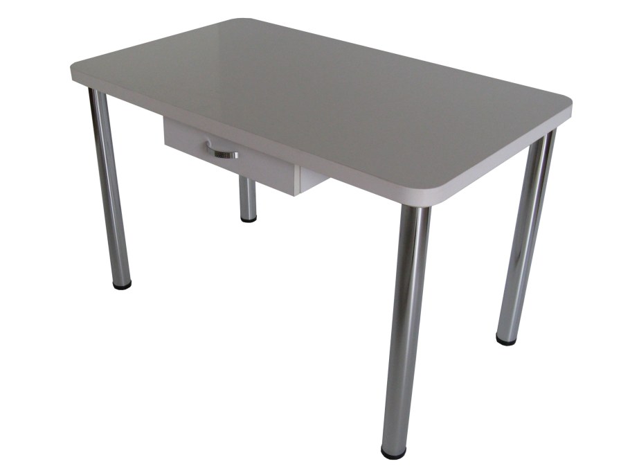 Стол обеденный с выдвижным ящиком