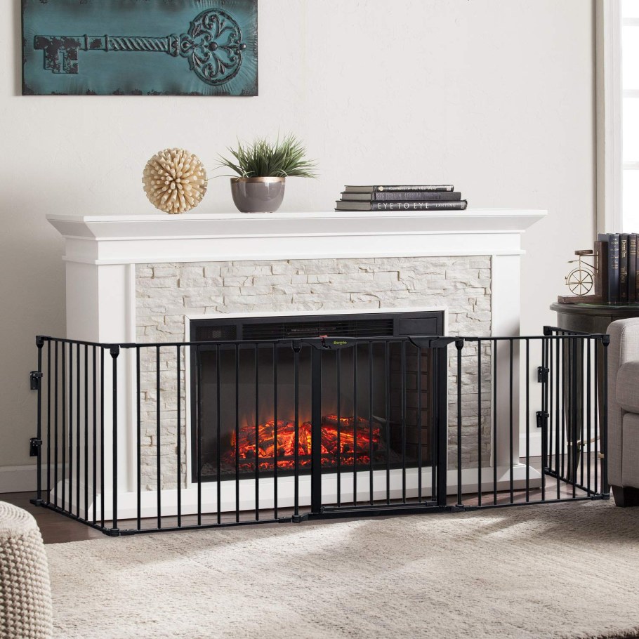 Камин электрический белый