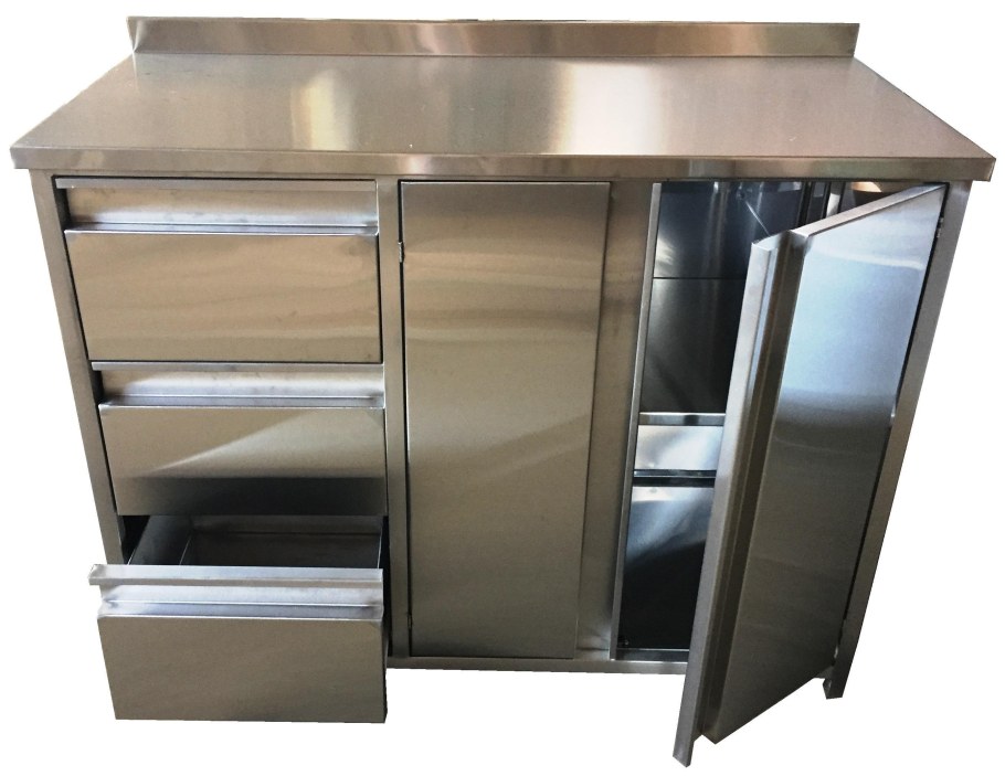 Бак мусорный с бортом HICOLD НБММБ-4/7б