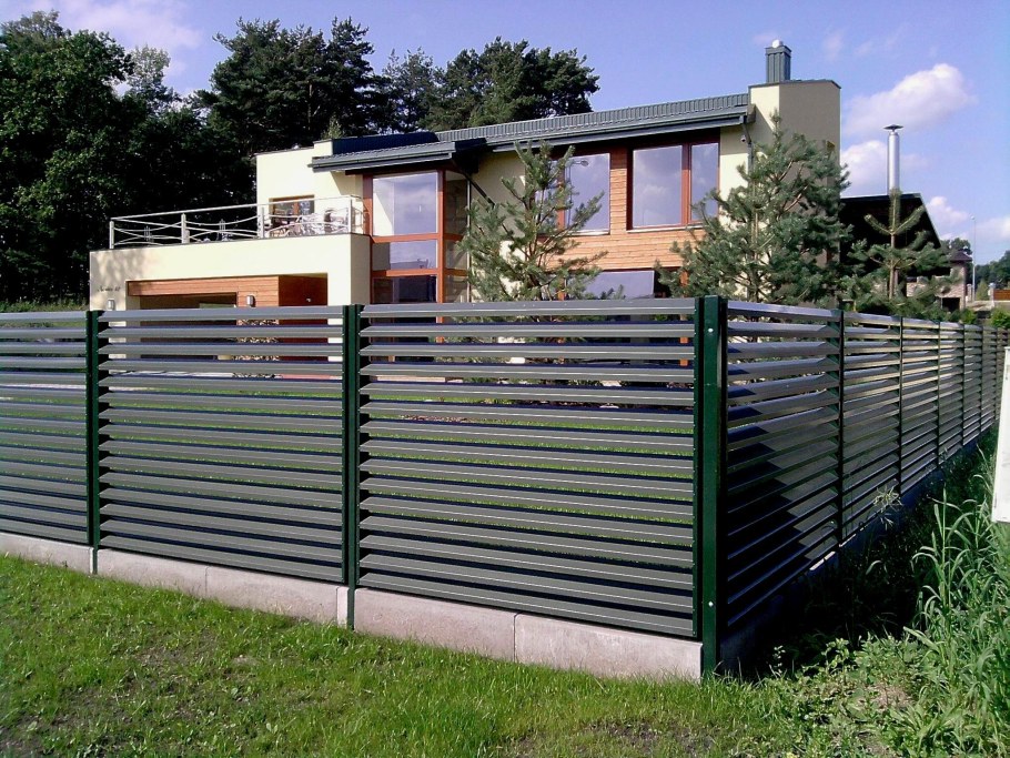 Забор жалюзи Модерн (Модерн плюс)