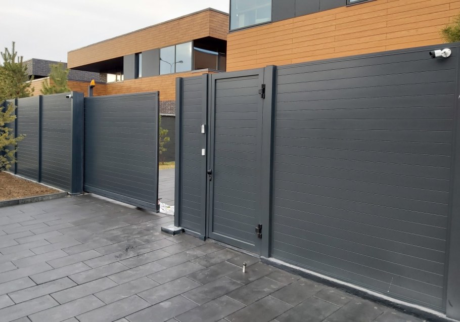 Ворота без забора