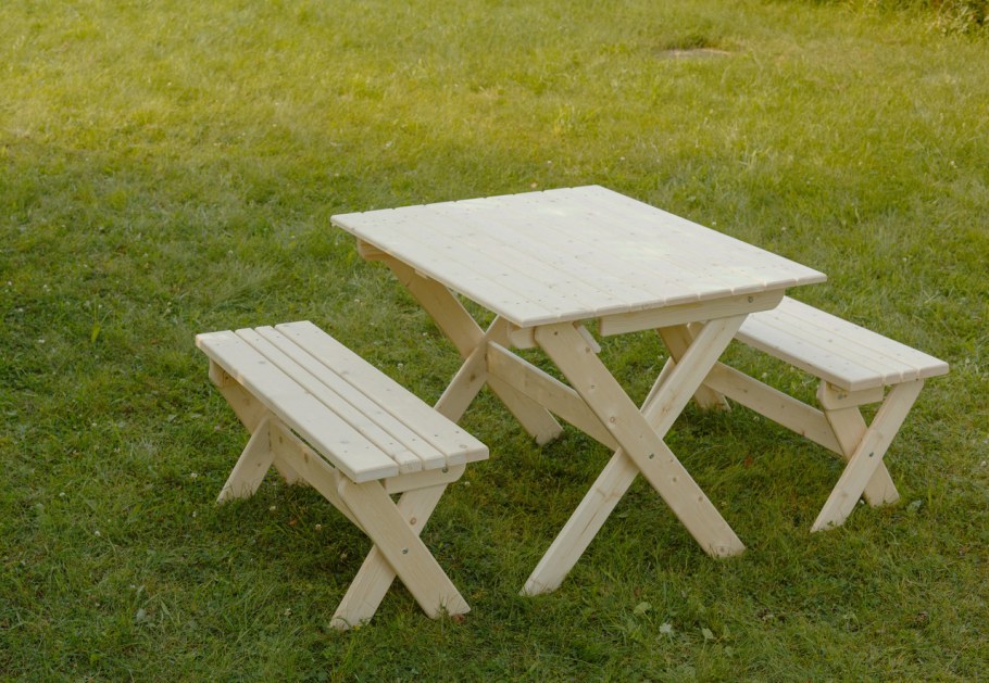 Стол садовый складной (1,5м) деревянный